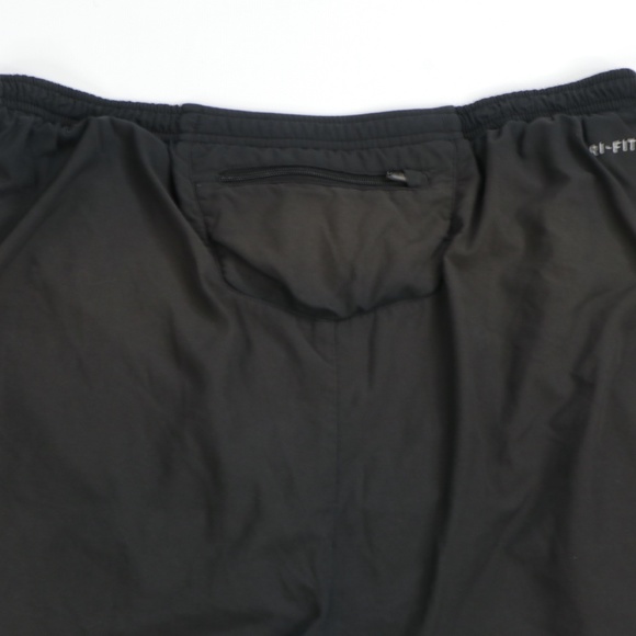 Vintage Nike Mini Swoosh Running Shorts Gray - Picture 6 of 7